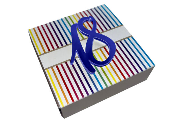 SCATOLINA MULTICOLORE CON MAGNETE 18° IN 5 COLORI ASS. - immagine 3