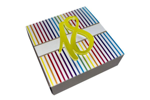 SCATOLINA MULTICOLORE CON MAGNETE 18° IN 5 COLORI ASS. - immagine 4