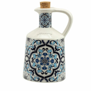 OLIERA PORCELLANA DECALCO MAIOLICA BLUE