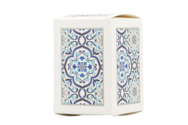 OLIERA PORCELLANA DECALCO MAIOLICA BLUE - immagine 2