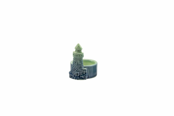 TEALIGHT DELFINO/IPPOCAMPO/ANCORA/FARO BLU IN PORCELLANA 4 ASS. - immagine 2