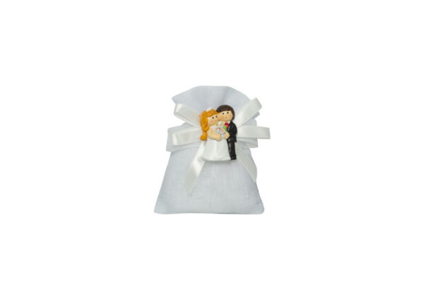MAGNETE SPOSINI RESINA 2 ASS. CON SACCHETTO - immagine 2
