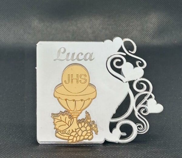 Icona Prima Comunione/Cresima in Plexiglass personalizzata