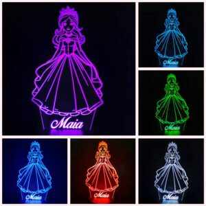 Lampada Led RGB PRINCIPESSA