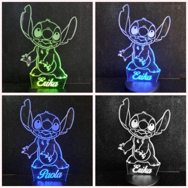 Lampada Led RGB STITCH