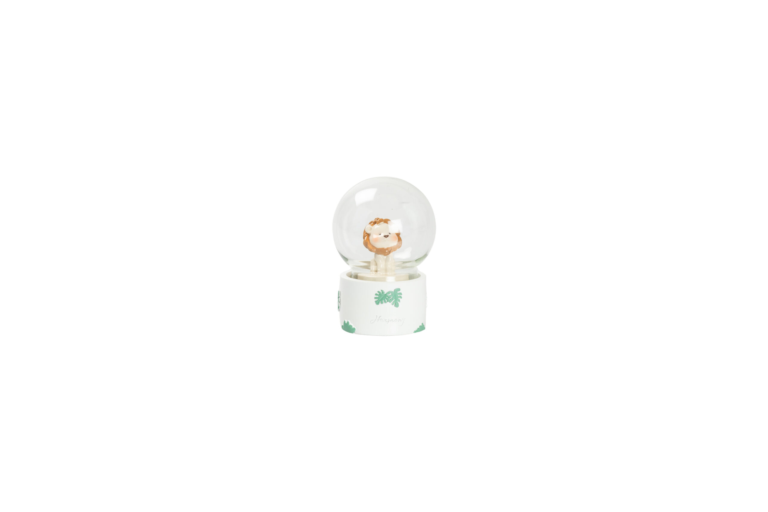 SFERA DI NEVE JUNGLE AMIMALS 3 ASS. CON BOX E SACCHETTO